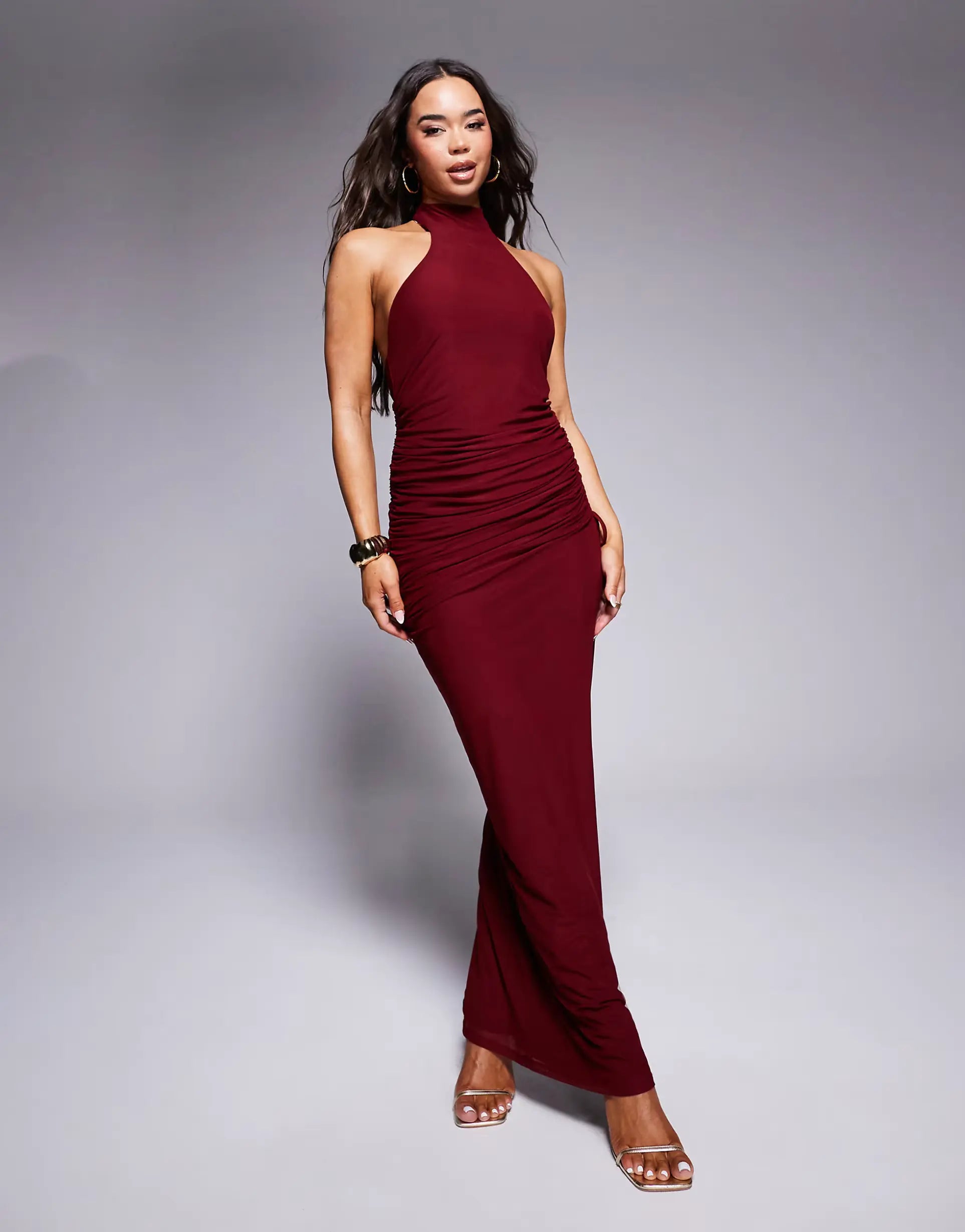 Selene™ | Asymmetric Back Maxi Dress